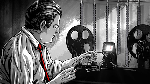 Gary Pullin's animation is one of the cool things about BIRTH OF THE LIVING DEAD